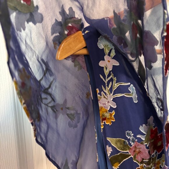 Alice + Olivia High Low Floral Midi Dress - Picture 7 of 10